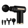 Multifunctional Body Massage Machine - Home Portable USB Rechargeable Massager, 6-Speed Adjustable Relaxing Fascia Gun, 4 Replaceable Heads, Ultra-Quiet Brushless Motor, for Muscle Recovery, Self Care Products, Gifts for Him, Multifunctional Bodymassage M