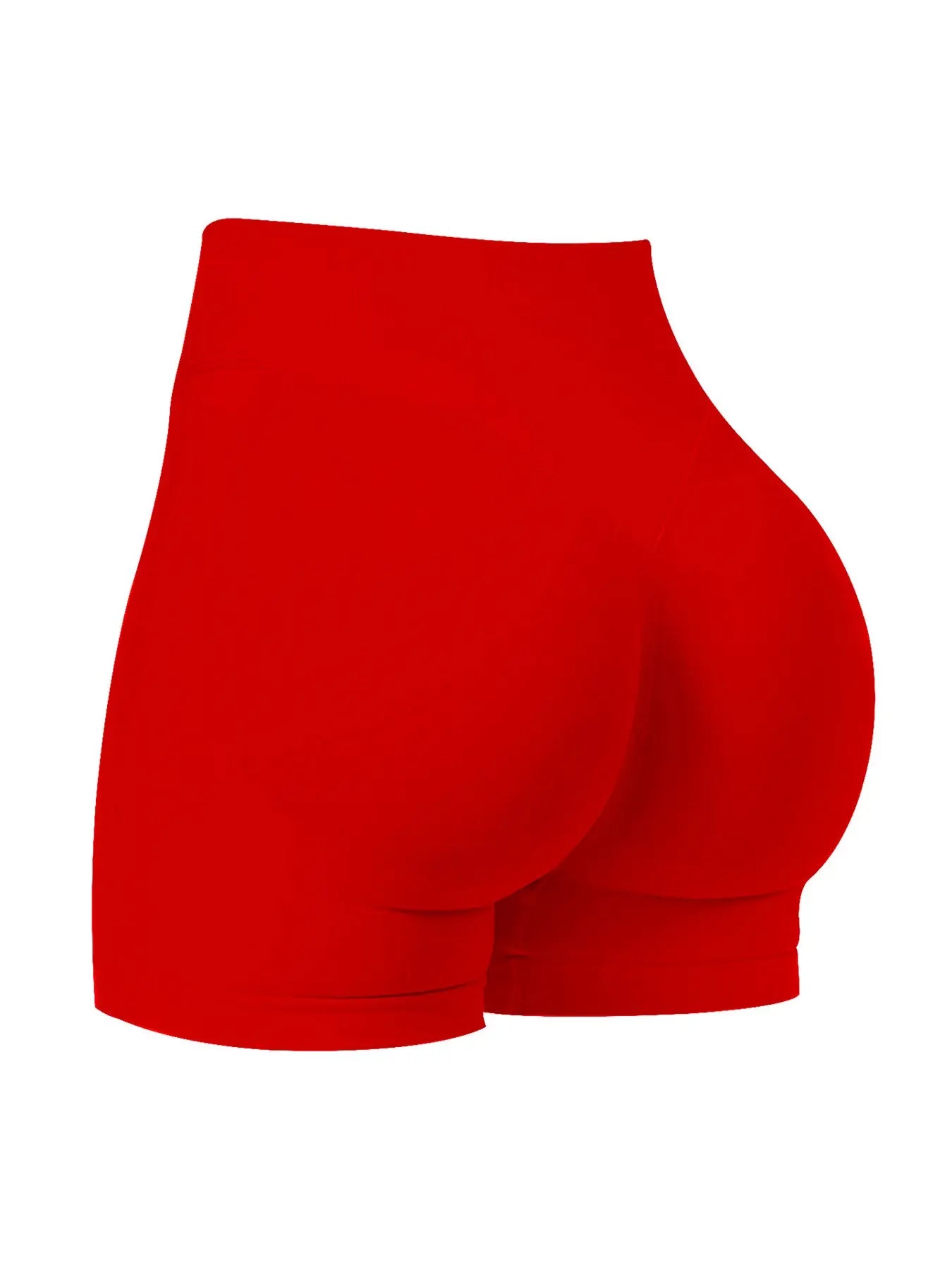New Three-Section Waist Seamless Sporty Peach Butt Shorts for Women, High Waisted Shorts, Tight Shorts for Yoga, Fitness and Running, Fitness Workout Shorts, Sports Shorts