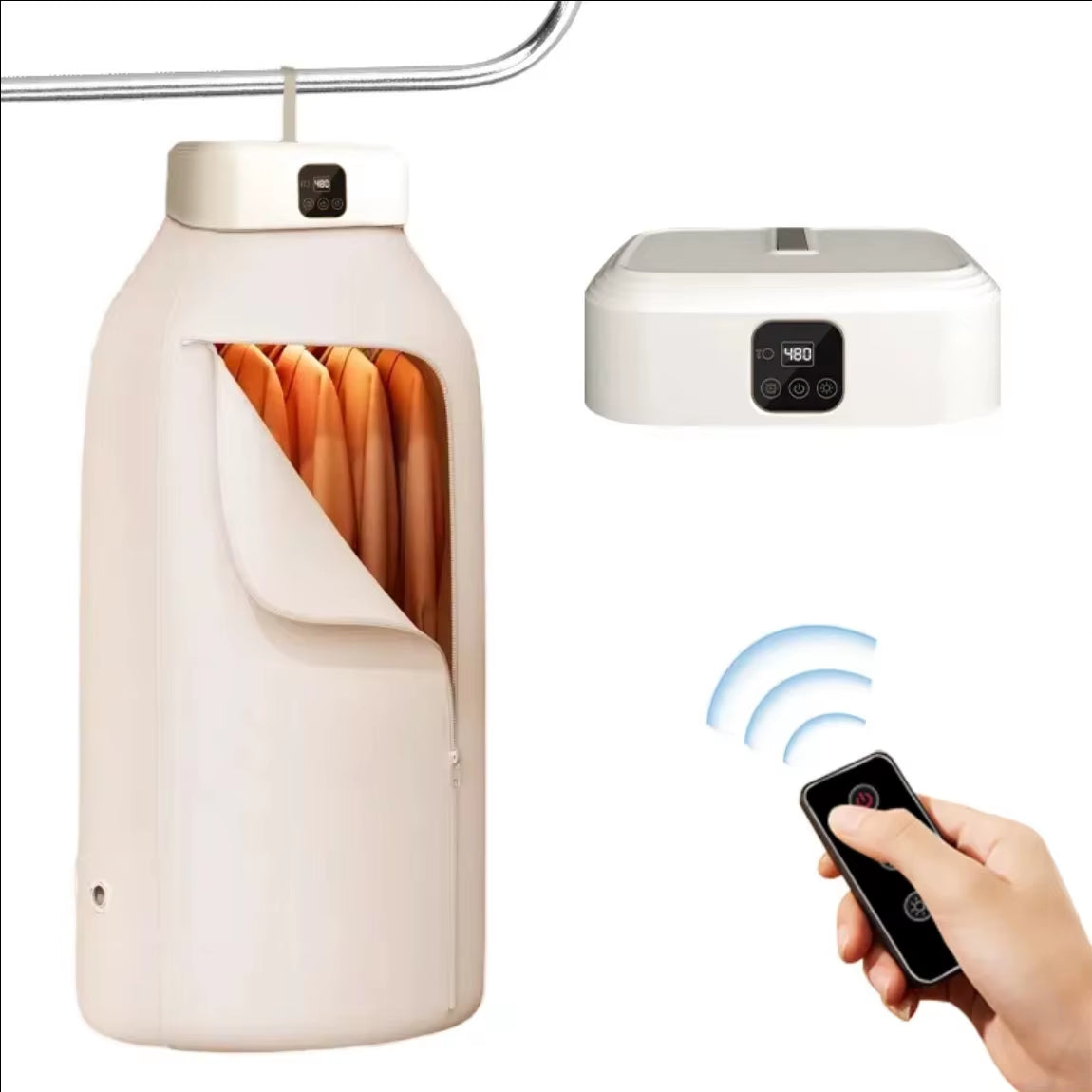 Portable Dryer Household Small Folding Dormitory Desktop Heater Can Warm Quilts and Dry Shoes Clothes Dryer