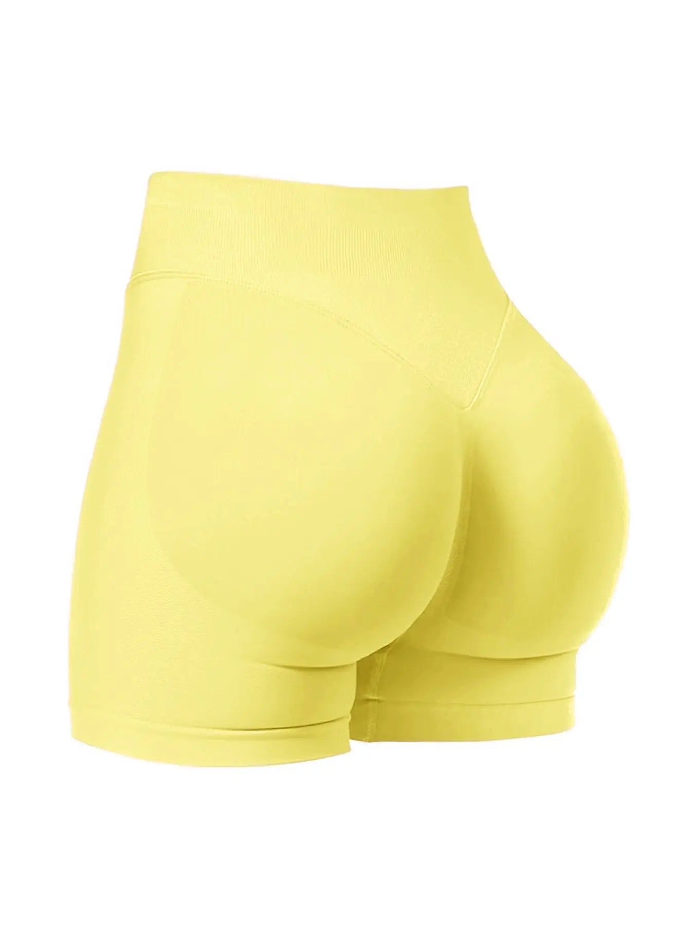 New Three-Section Waist Seamless Sporty Peach Butt Shorts for Women, High Waisted Shorts, Tight Shorts for Yoga, Fitness and Running, Fitness Workout Shorts, Sports Shorts