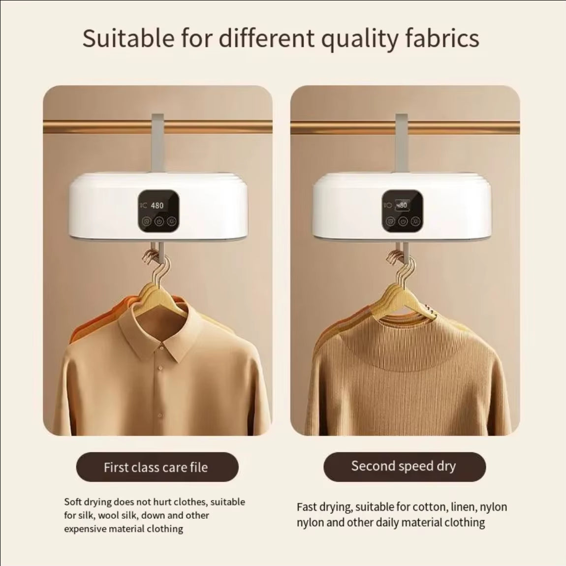 Portable Dryer Household Small Folding Dormitory Desktop Heater Can Warm Quilts and Dry Shoes Clothes Dryer