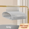 10PCS Simple Clothes Hanger Non Slip Dormitory Household Clothes Hanging to Prevent Clothes Deformation Clothes Storage