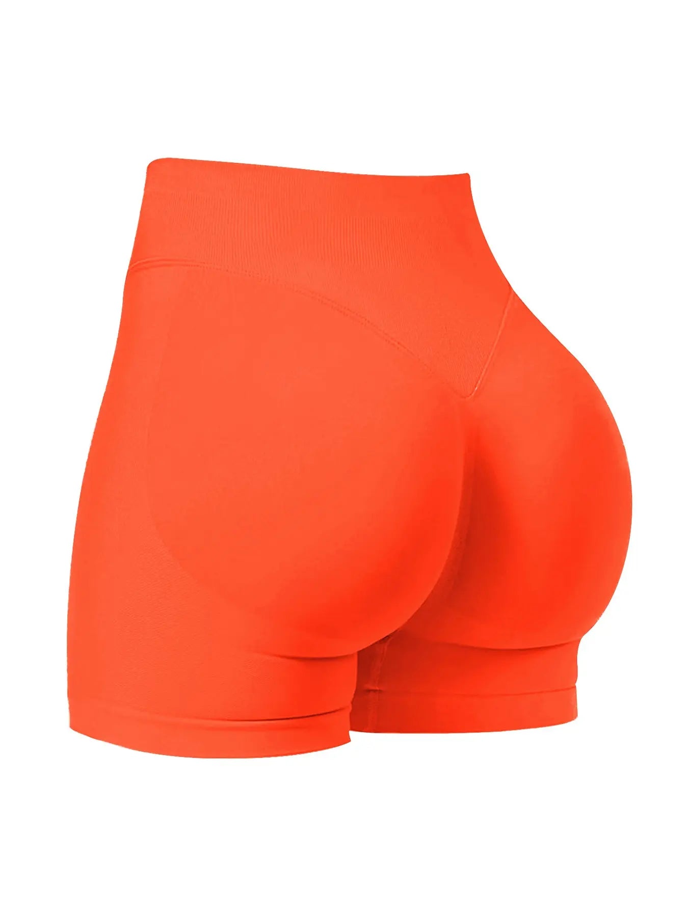 New Three-Section Waist Seamless Sporty Peach Butt Shorts for Women, High Waisted Shorts, Tight Shorts for Yoga, Fitness and Running, Fitness Workout Shorts, Sports Shorts