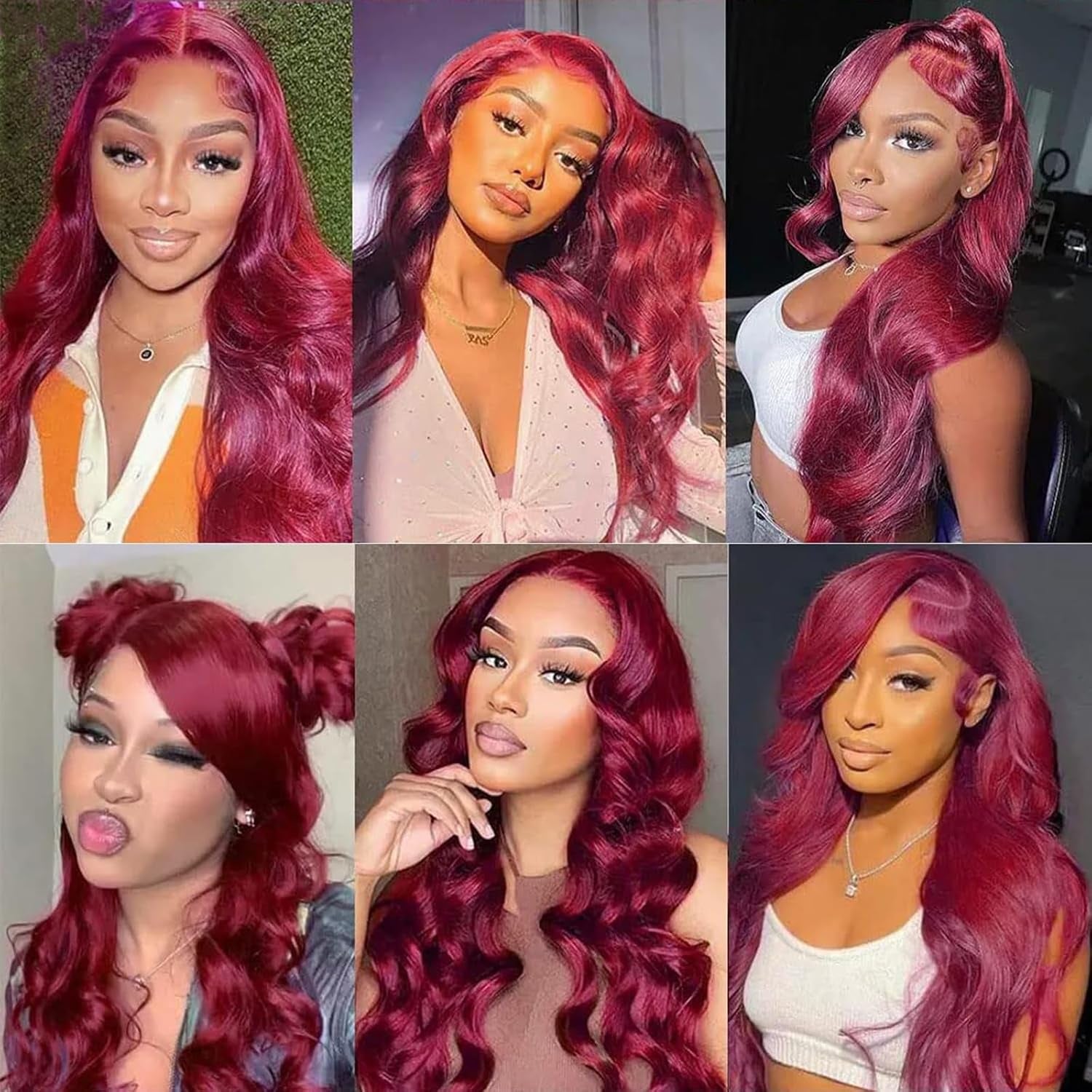 28 Inch Burgundy 13X6 Lace Front Wigs Human Hair HD 99J Wig | 180% Density,Body Wave Wig Pre Plucked with Natural Hairline,Glueless Wigs for Women
