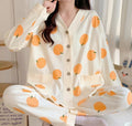 Nursing Clothes 2 Pieces Pajamas Maternity Clothes Home Clothes Spring and Autumn Confinement Clothes Summer Nursing Pajamas