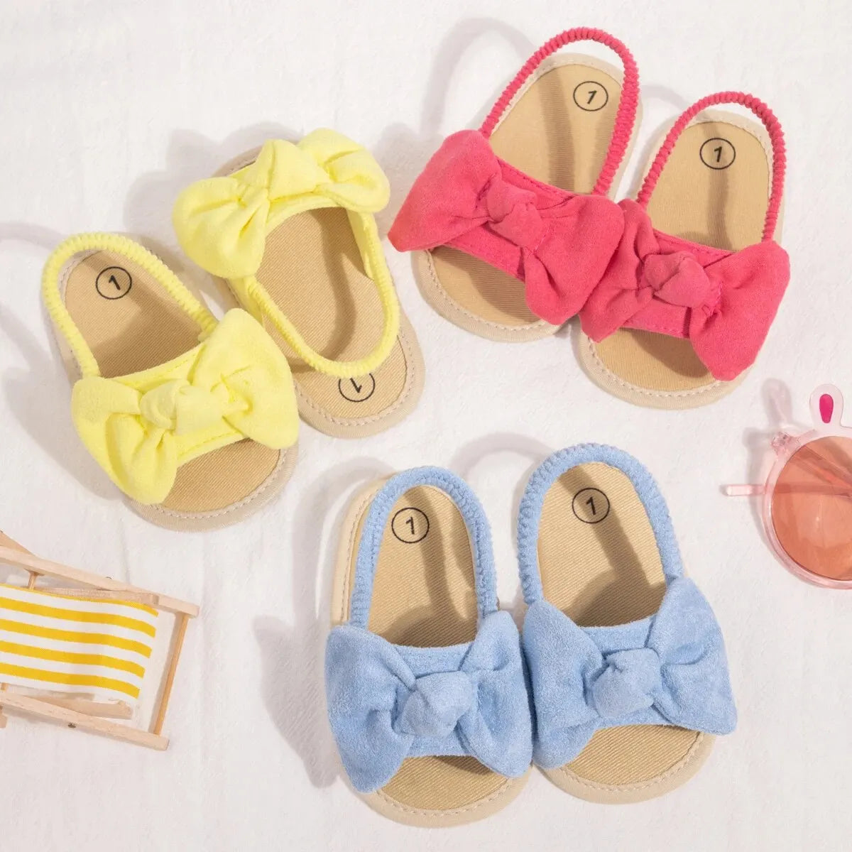Casual Baby Girl Boy Sandals Breathable Open Toe anti Slip Toddler First Walker Shoes Summer Outdoor Party Beach Slipper